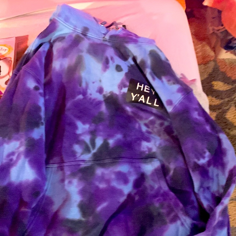 hey y’all hooded sweatshirt